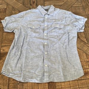 Banana Republic Linen Button Up